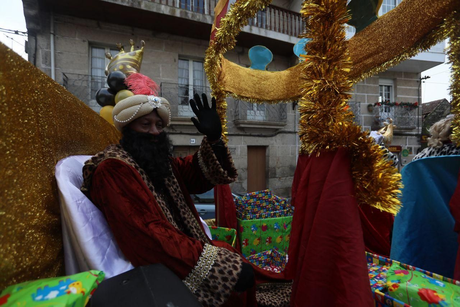 Reyes Magos en Cortegada (Foto: José Paz)