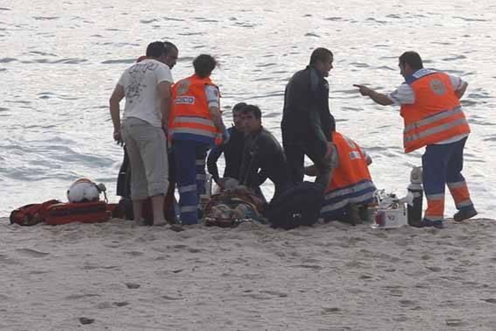 Muere ahogado en una cala de Saiáns un joven de Gondomar