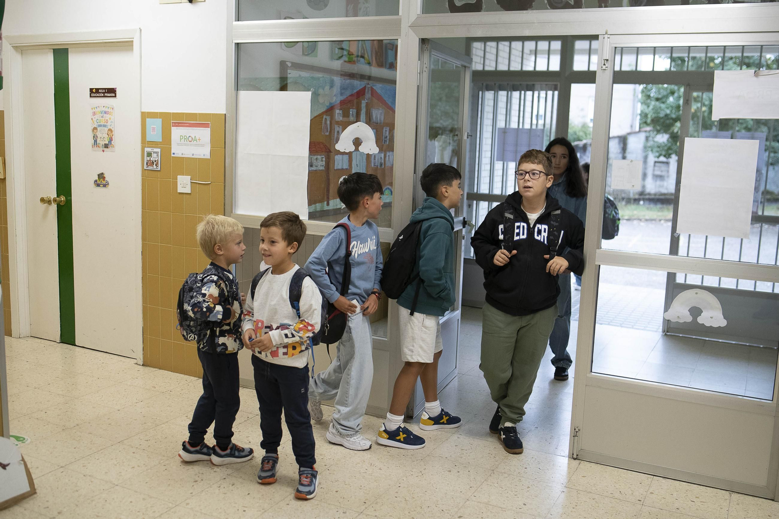Galería | Vuelve la actividad a los centros de Ourense con la vuelta al cole