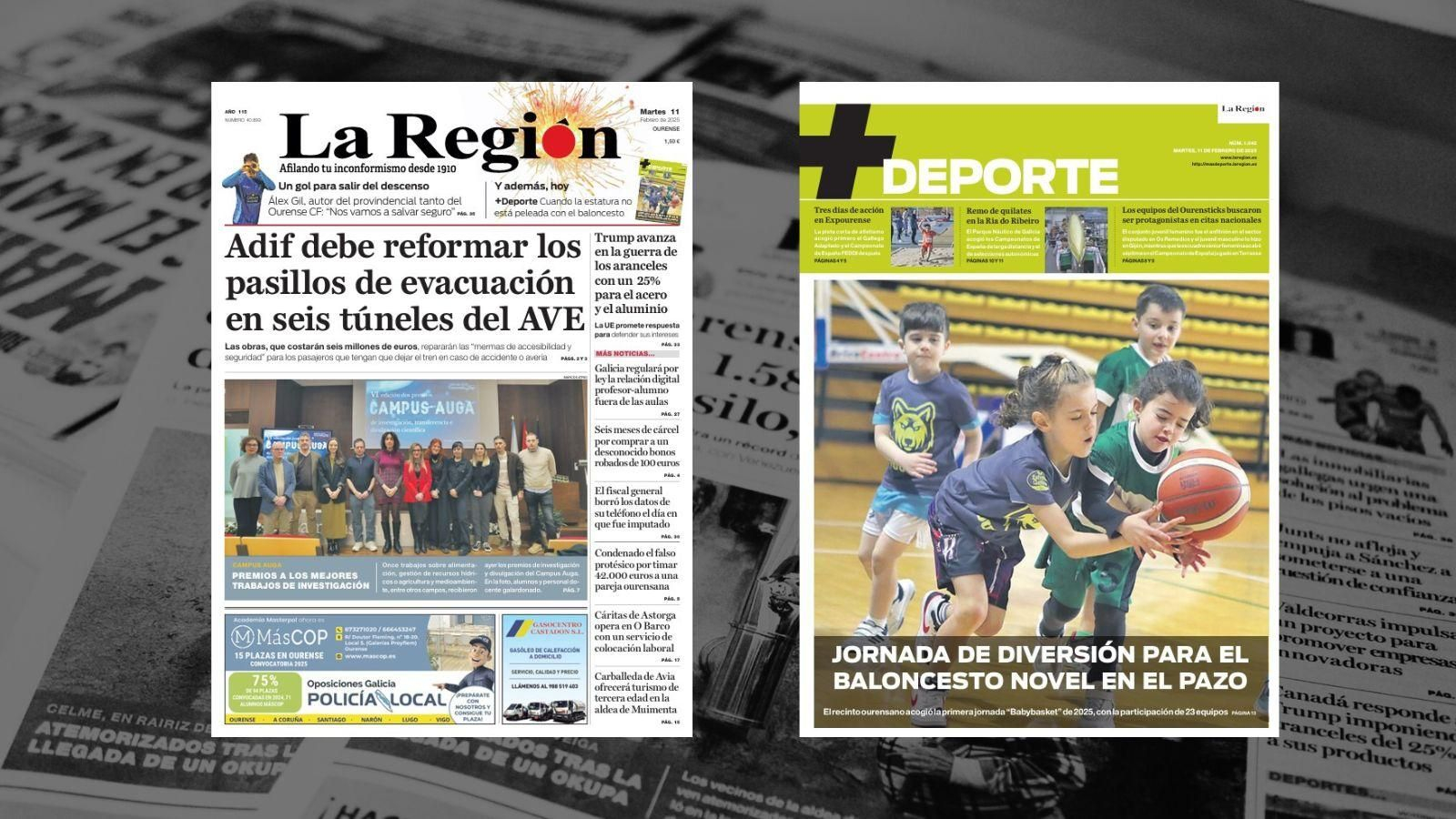 Las portadas de hoy.