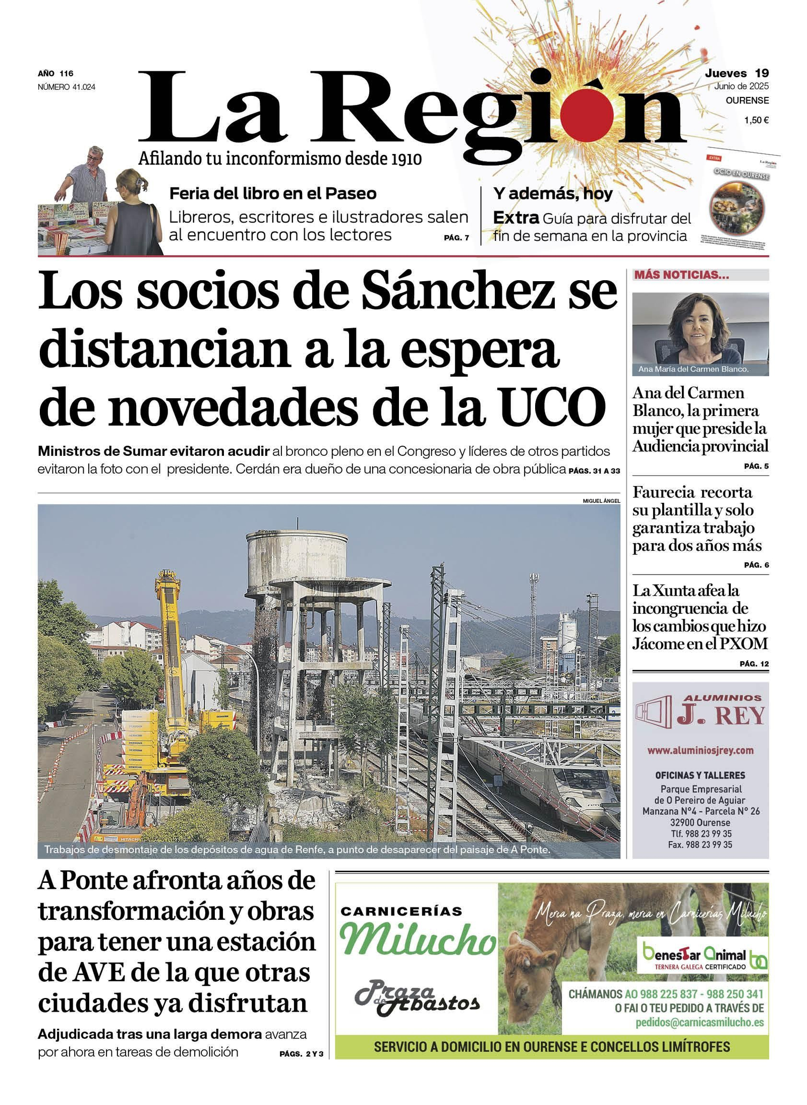 La portada de hoy
