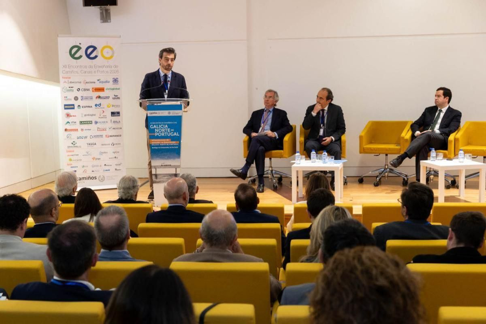 Diego Calvo, en Santiago.