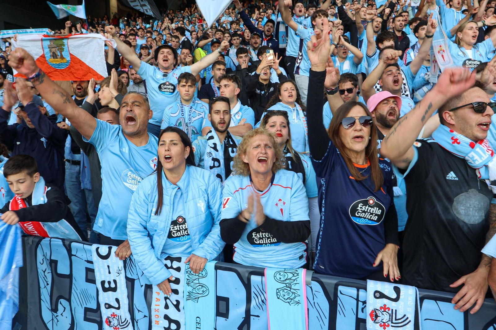 Galería | La goleada del Friburgo puso fin al sueño europeo del Celta