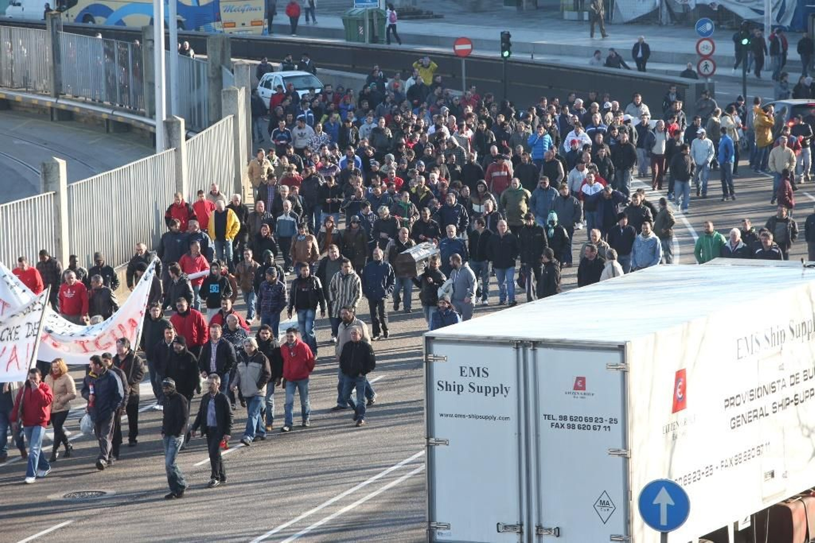 07 Las protestas de la flota de cerco  - Alberte