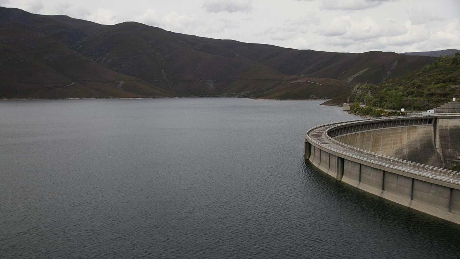Embalses en Ourense.