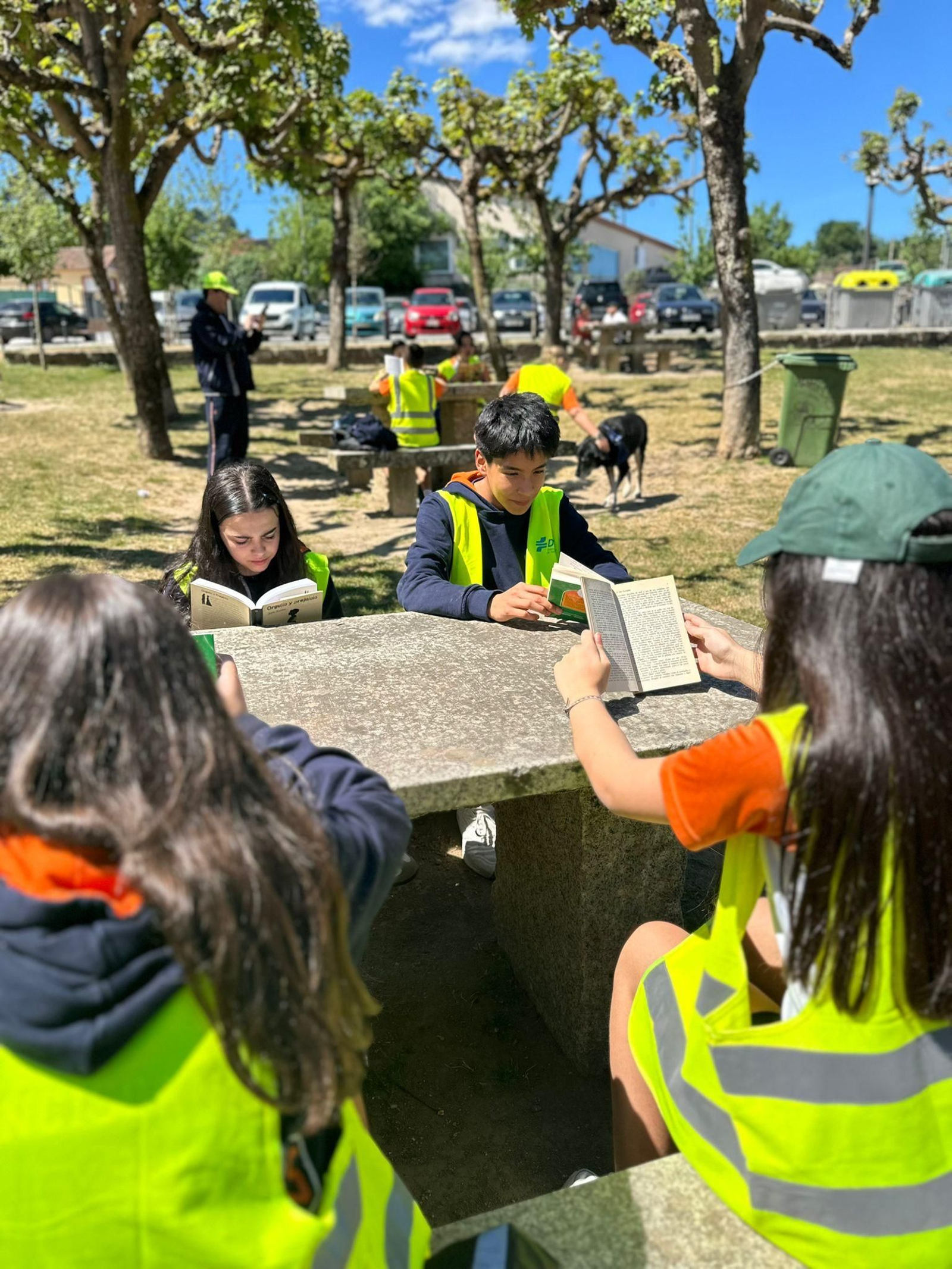 O Día do Libro no colexio Franciscanas