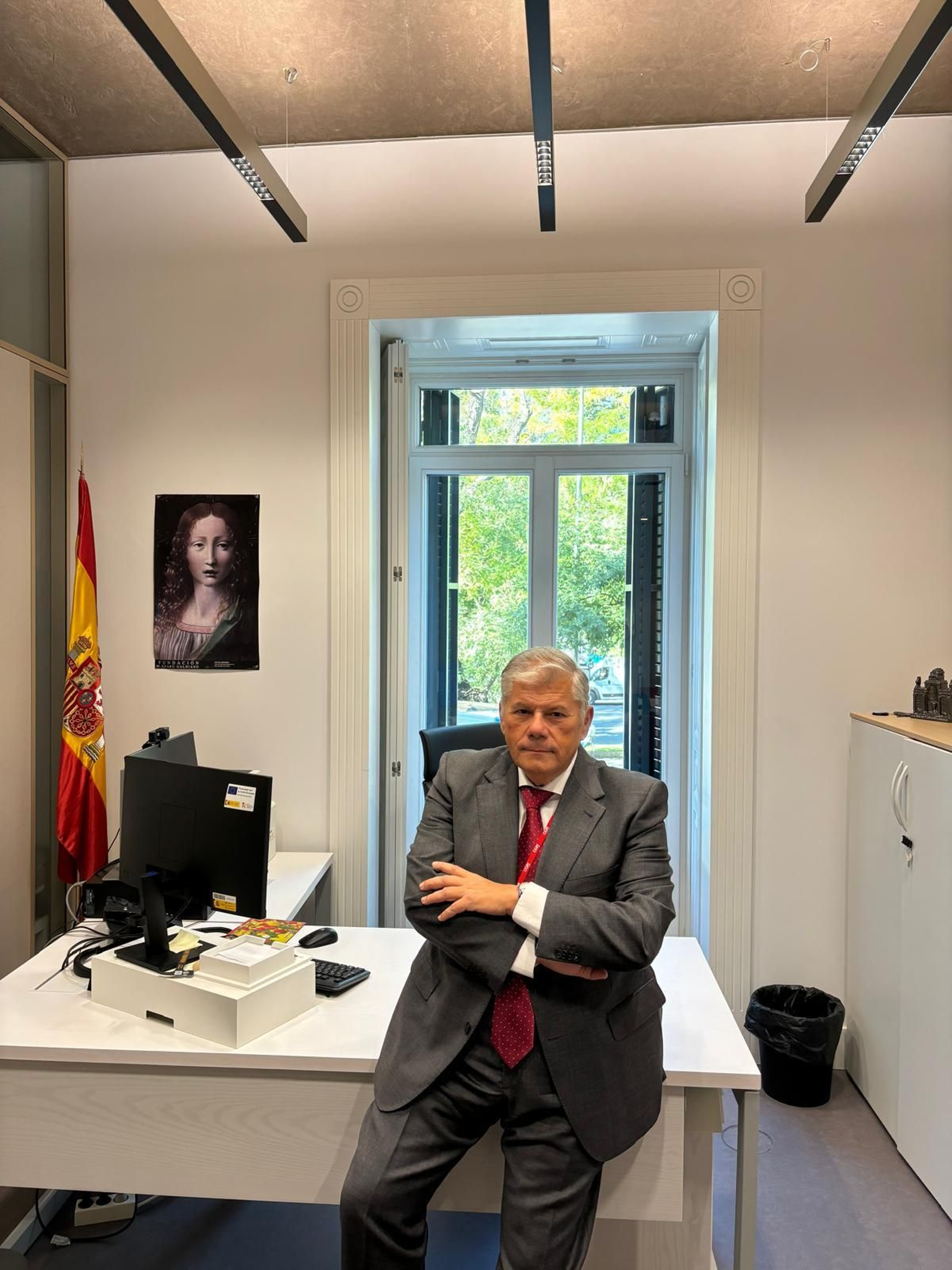 Castro de Antonio, el viernes en su despacho de la Audiencia Nacional.