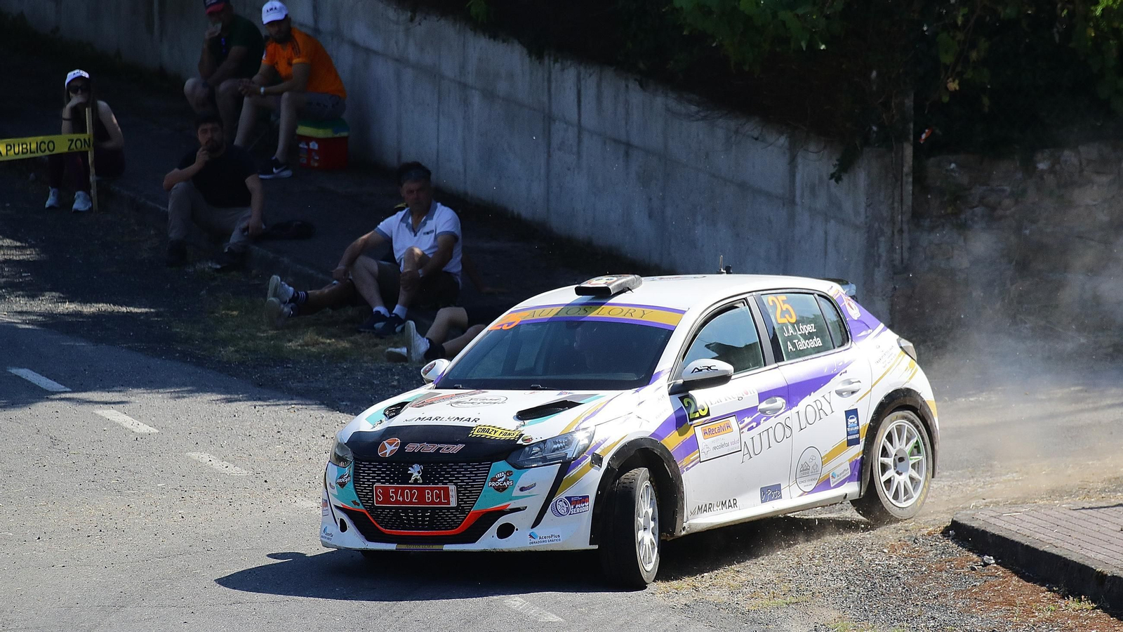 Galería | El tramo de Taboadela marca el inicio del segundo día del Rally de Ourense 2026, en fotos