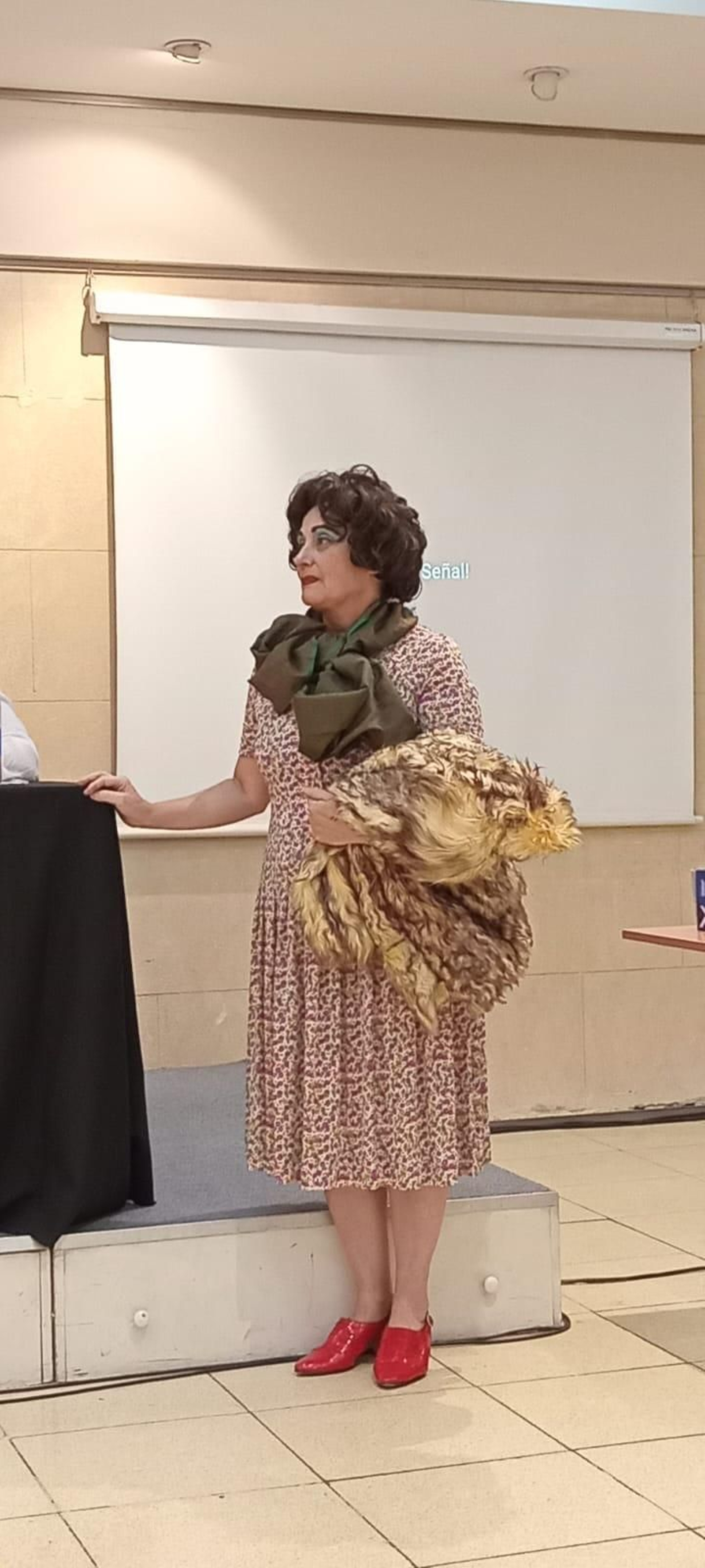 La Mallo en la piel y la voz de Marcela Fernàndez.