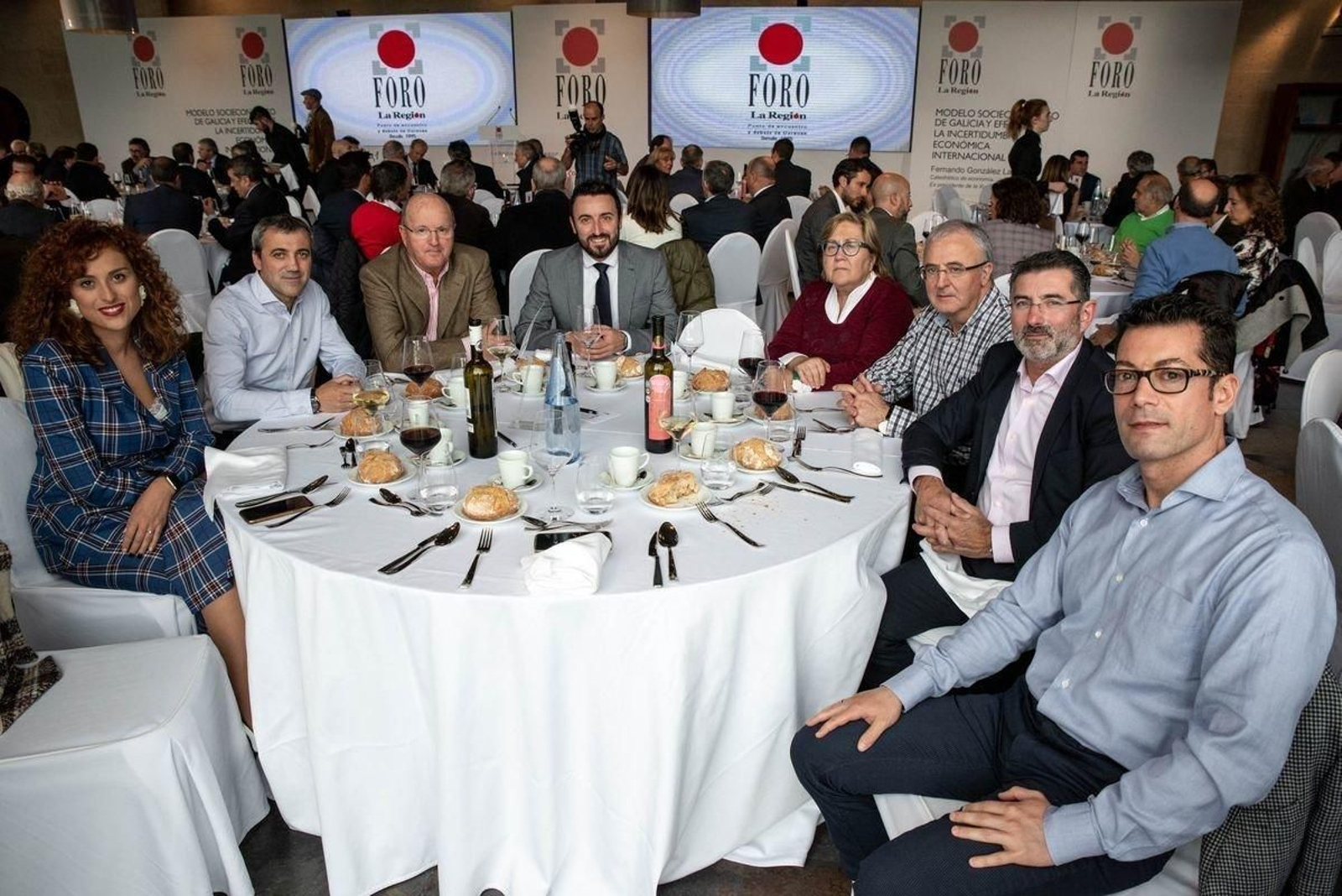 Nuria Iglesias, José Luís González, José Luís Senra Abadín, José Manuel Martínez, Pilar Rodríguez, Xesús Blanco Conde, Alejandro Cruz y Josías Gallego