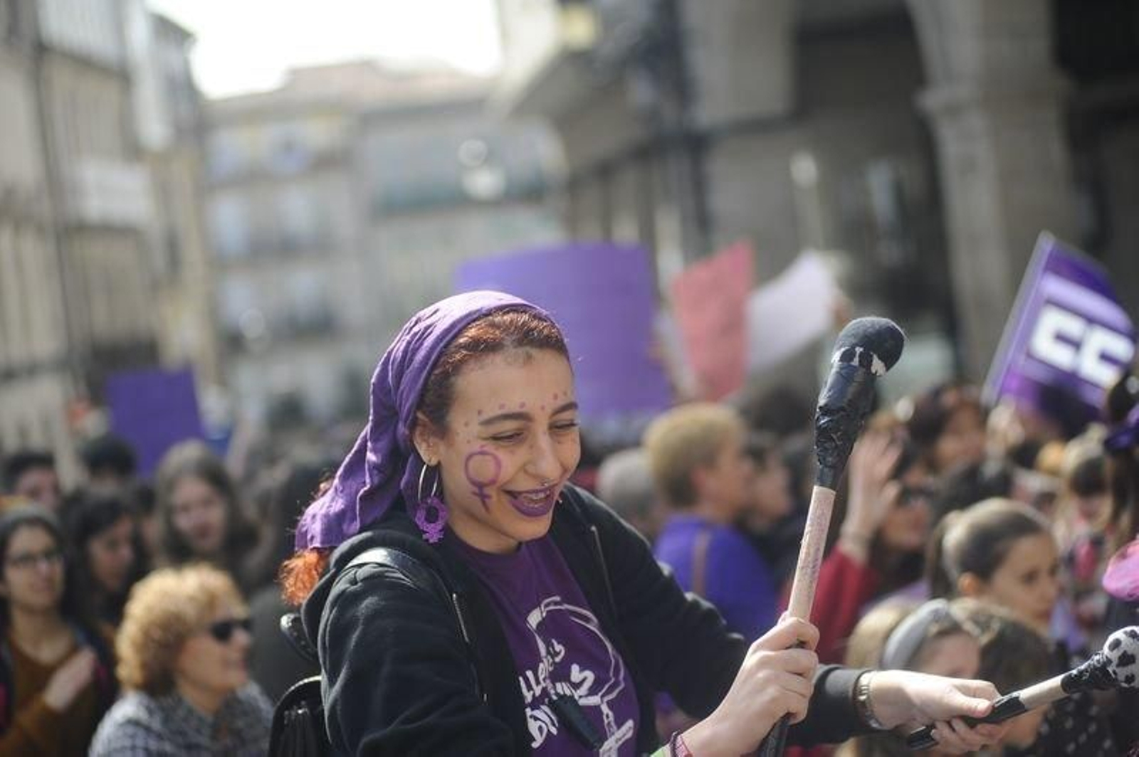 Concentracion 8-M en Ourense