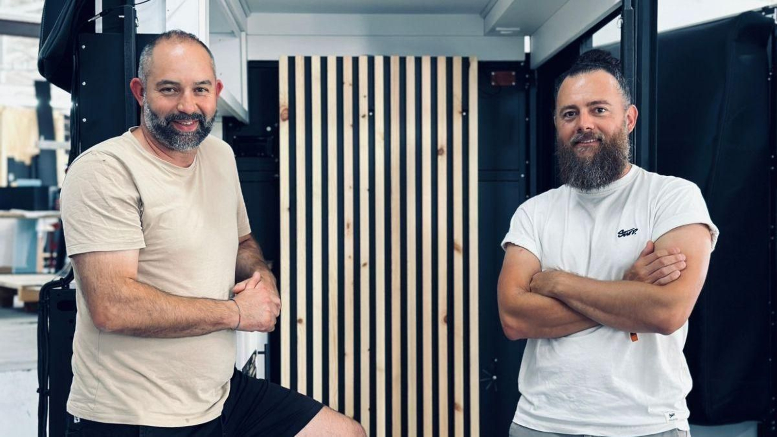 Iván Bastero y Jordán Díaz, cofundadores de Vancubic en Vigo.