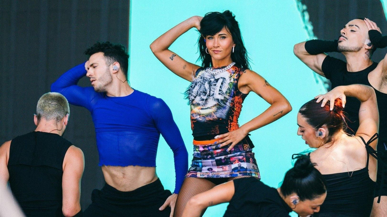 Aitana, en un concierto. // E.P.