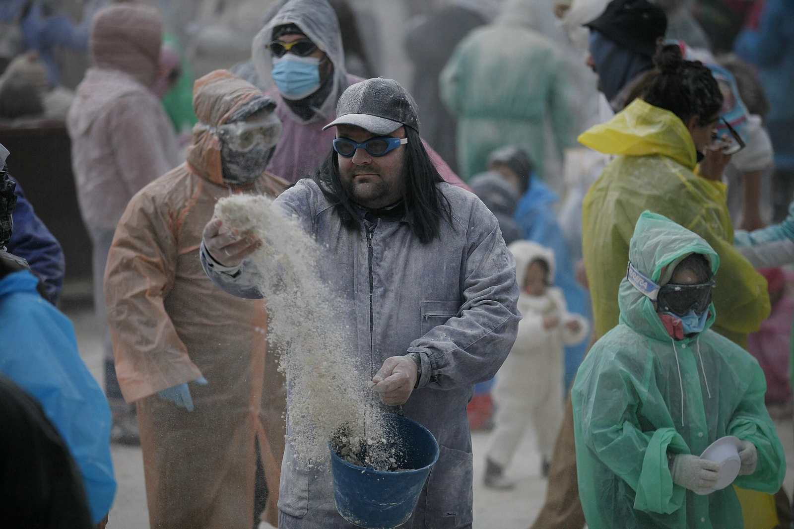 Galería | Los entroideiros conquistan Xinzo en el Domingo de Fareleiro