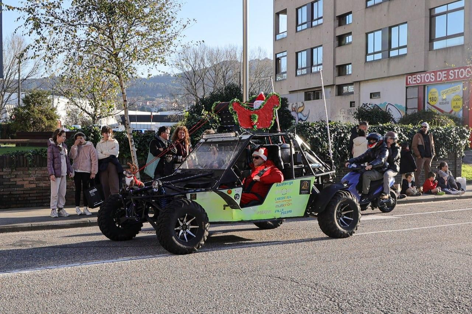 Galería | Los papanoeles moteros toman Vigo