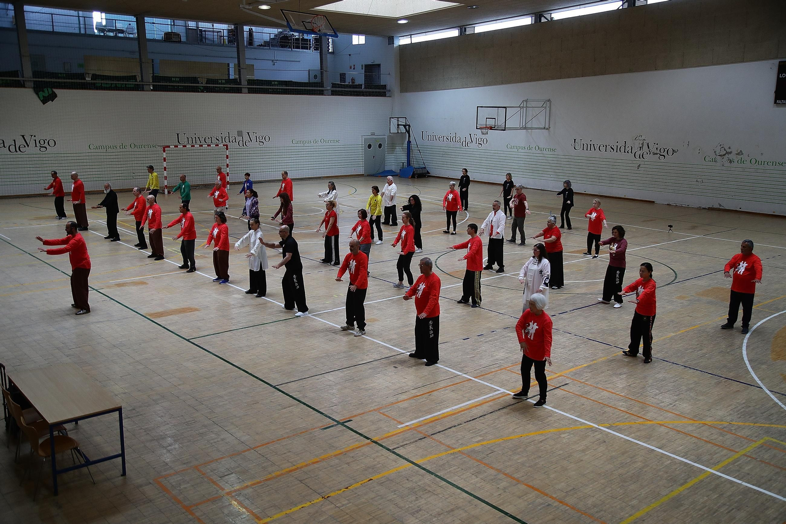 Galería | Los ourensanos disfrutan del maestro Fu Qing Quan en fin de semana llenó de taichi