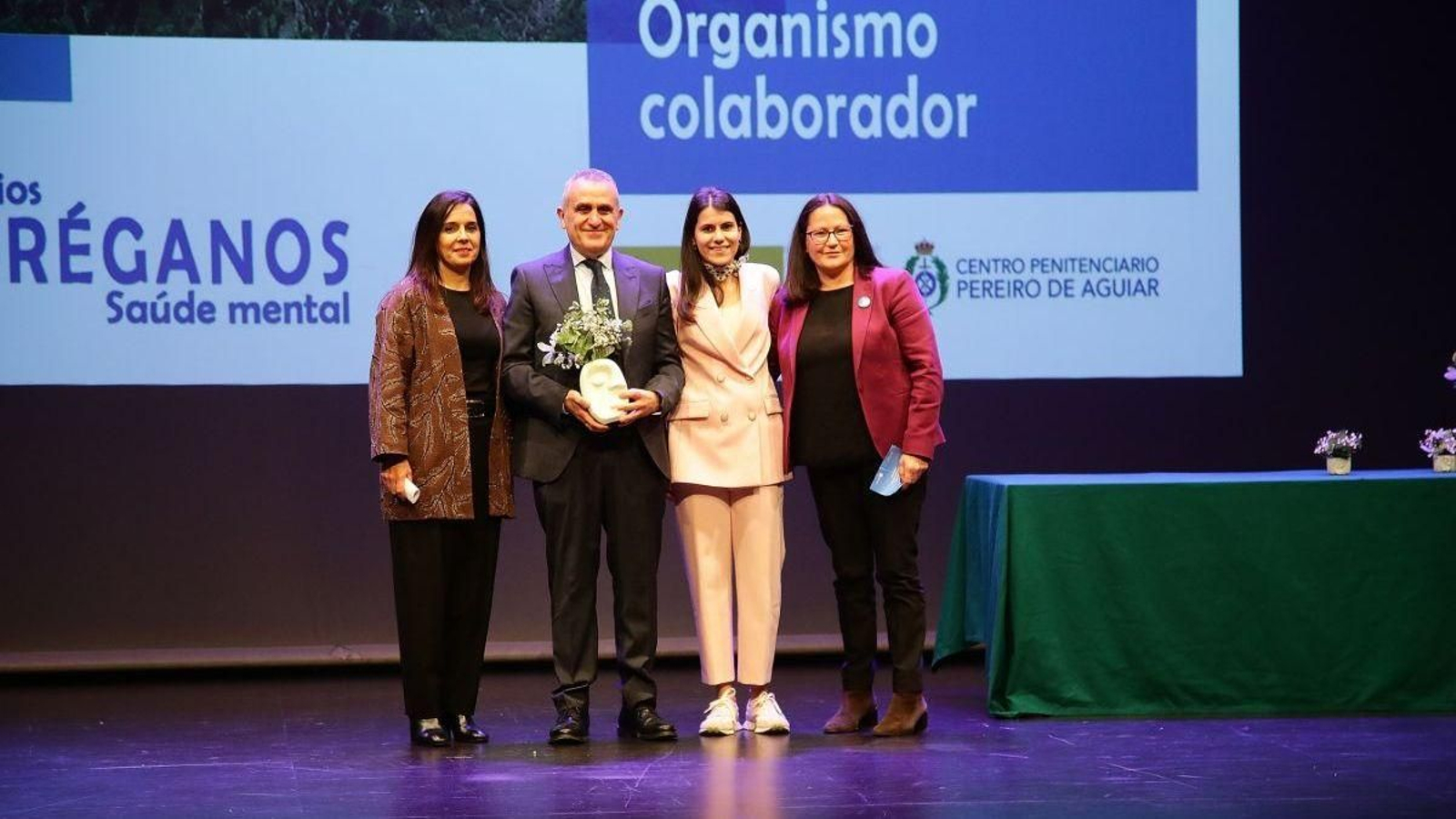 Ana Pardo, Francisco González, Laura Balboa y Eva Vázquez.