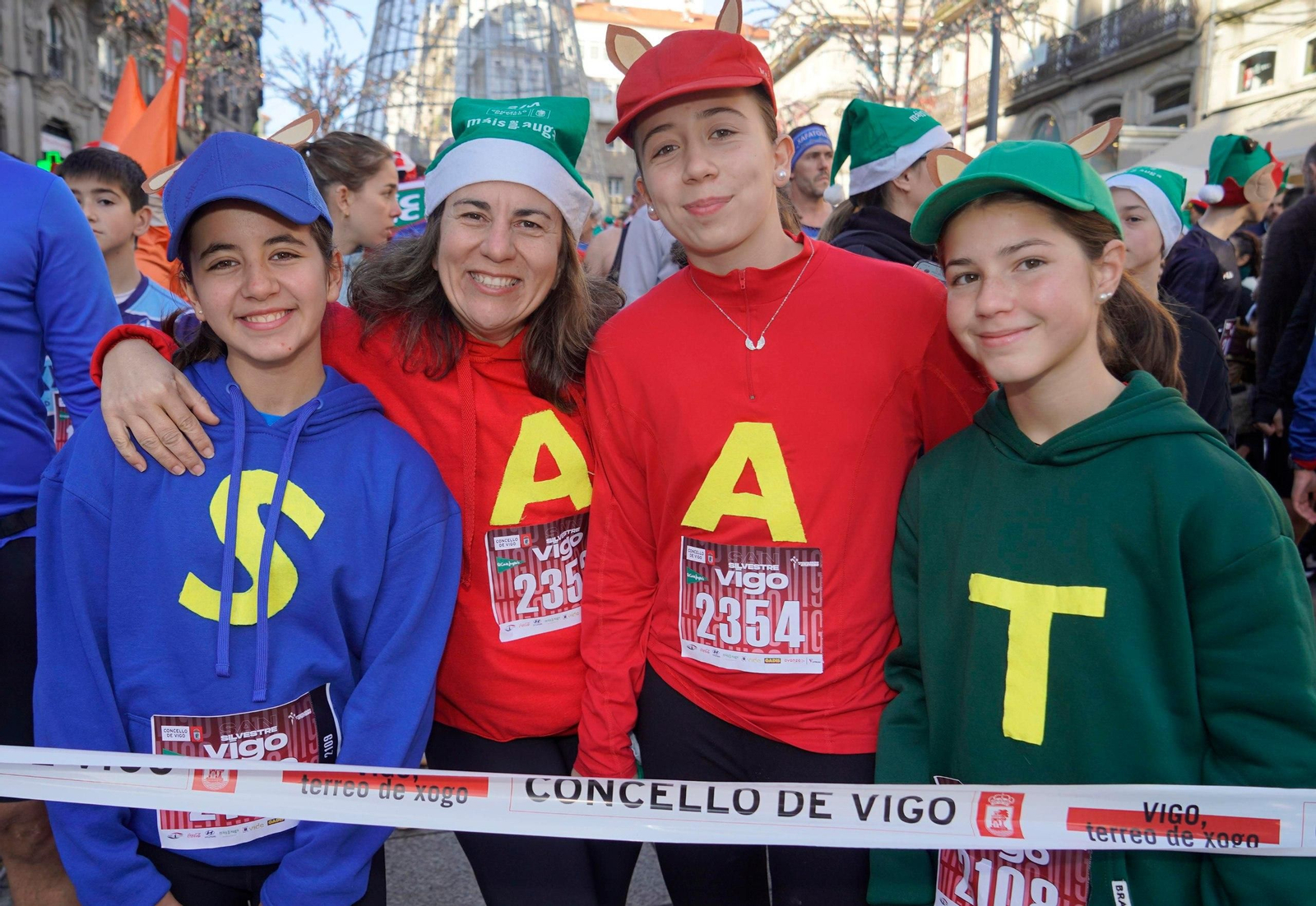 Galería | Disfraces y atletismo en la San Silvestre de Vigo 2025