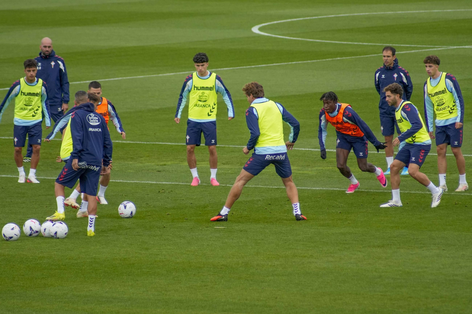 Galería | El Celta prepara su duelo ante Osasuna con Driouech ya incorporado