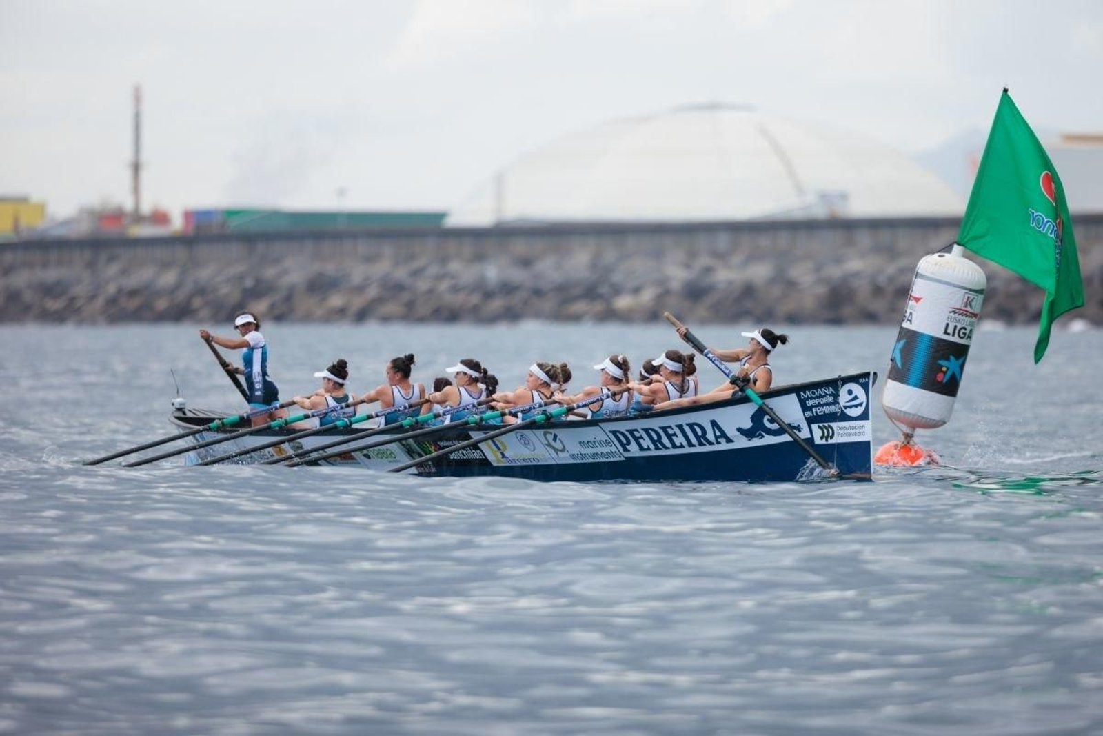 A “Mosqueira” fixo un bo longo de ida e, de feito, chegou á ceavoga en segunda posición; no traxecto de volta pagou o esforzo e viuse superada.