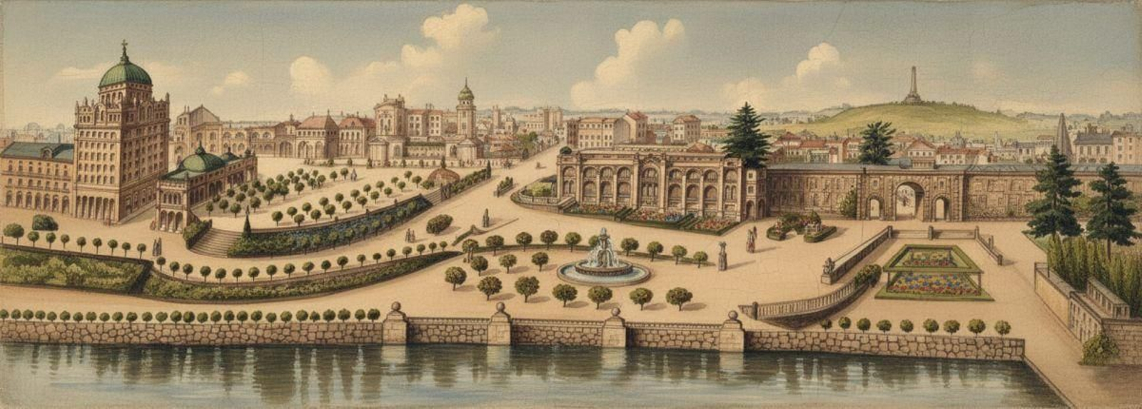 Dibujo de Veiras para La Región año 1928.