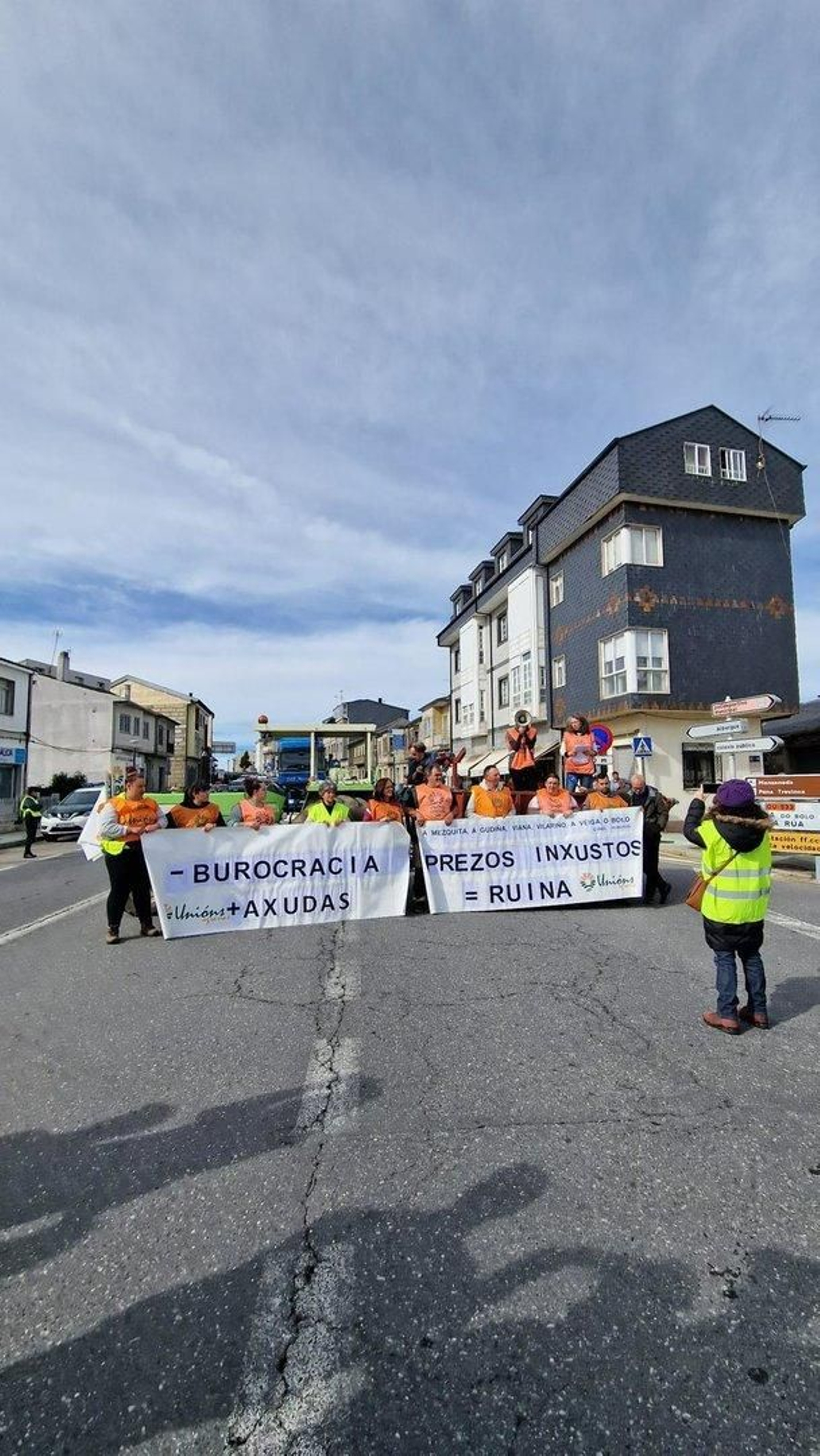 Protestas en A Gudiña.