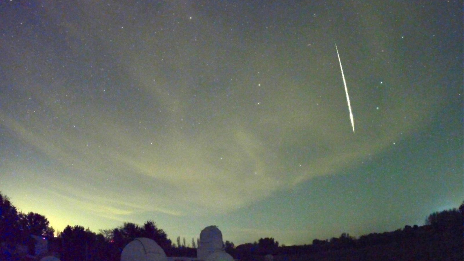 Caída de un meteorito
