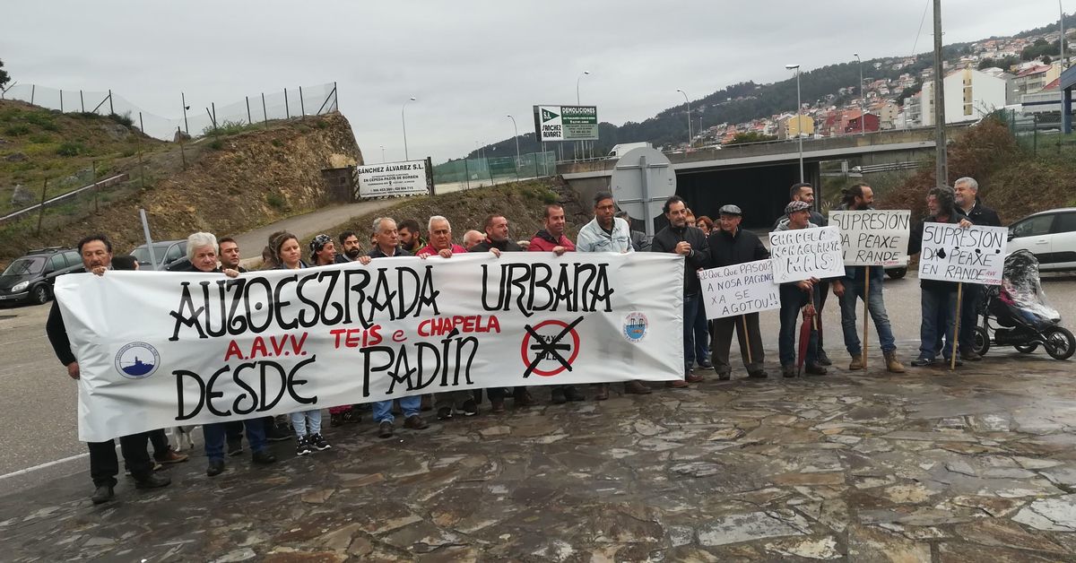 Vecinos de Teis y Chapela se alían por la AP-9 libre al centro