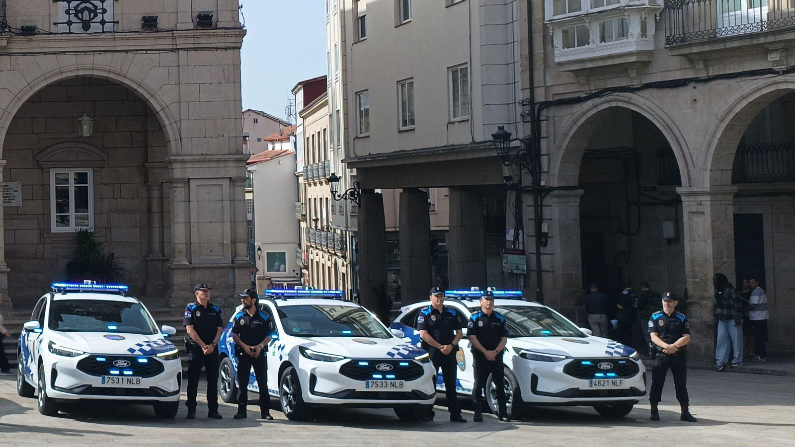 Los nuevos modelos policiales en la Plaza Mayor