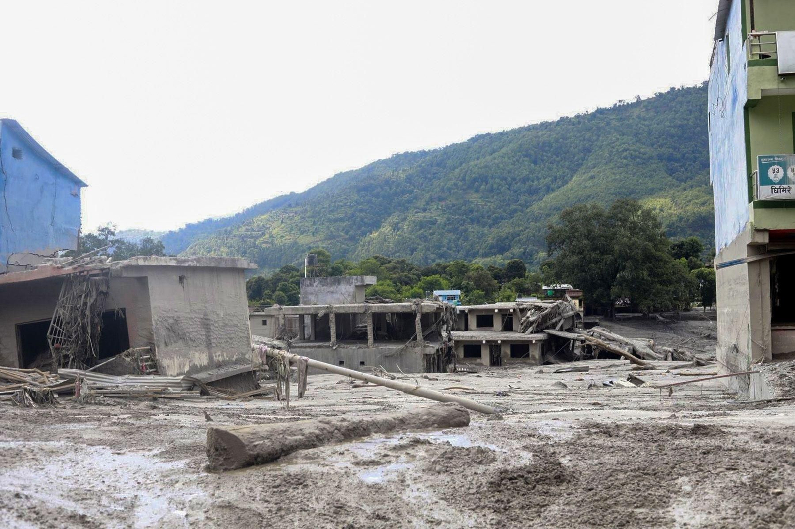 Galería | Las imágenes satelitales que muestran la devastación de la riada en Nepal