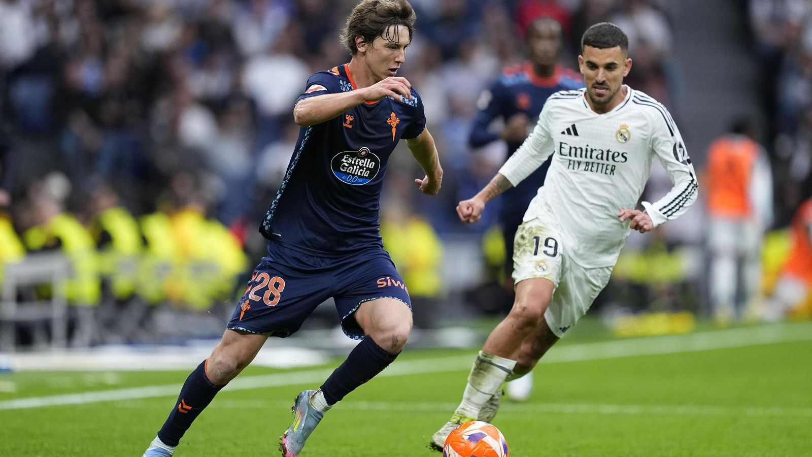 Galería | Partido entre el Real Madrid y el Celta en el Bernabéu