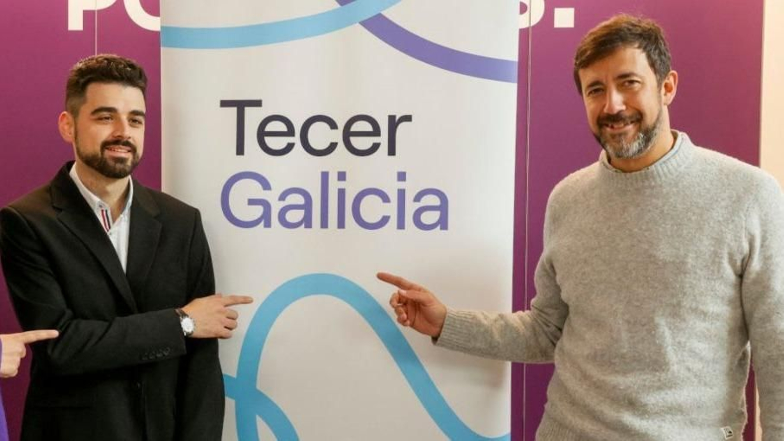 Borja San Ramón y Antón Gómez Reino, en noviembre pasado.