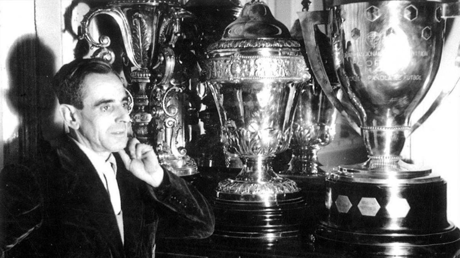 Josep Cubells, el conserje del Barça que sobrevivió de milagro al bombardeo de 1938.