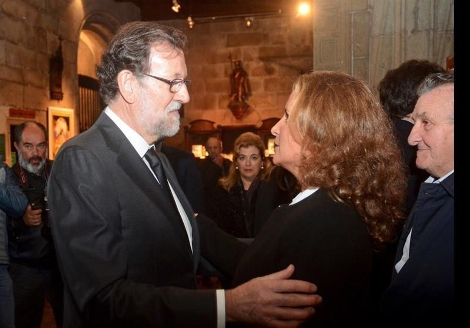 Funeral por el padre de Mariano Rajoy