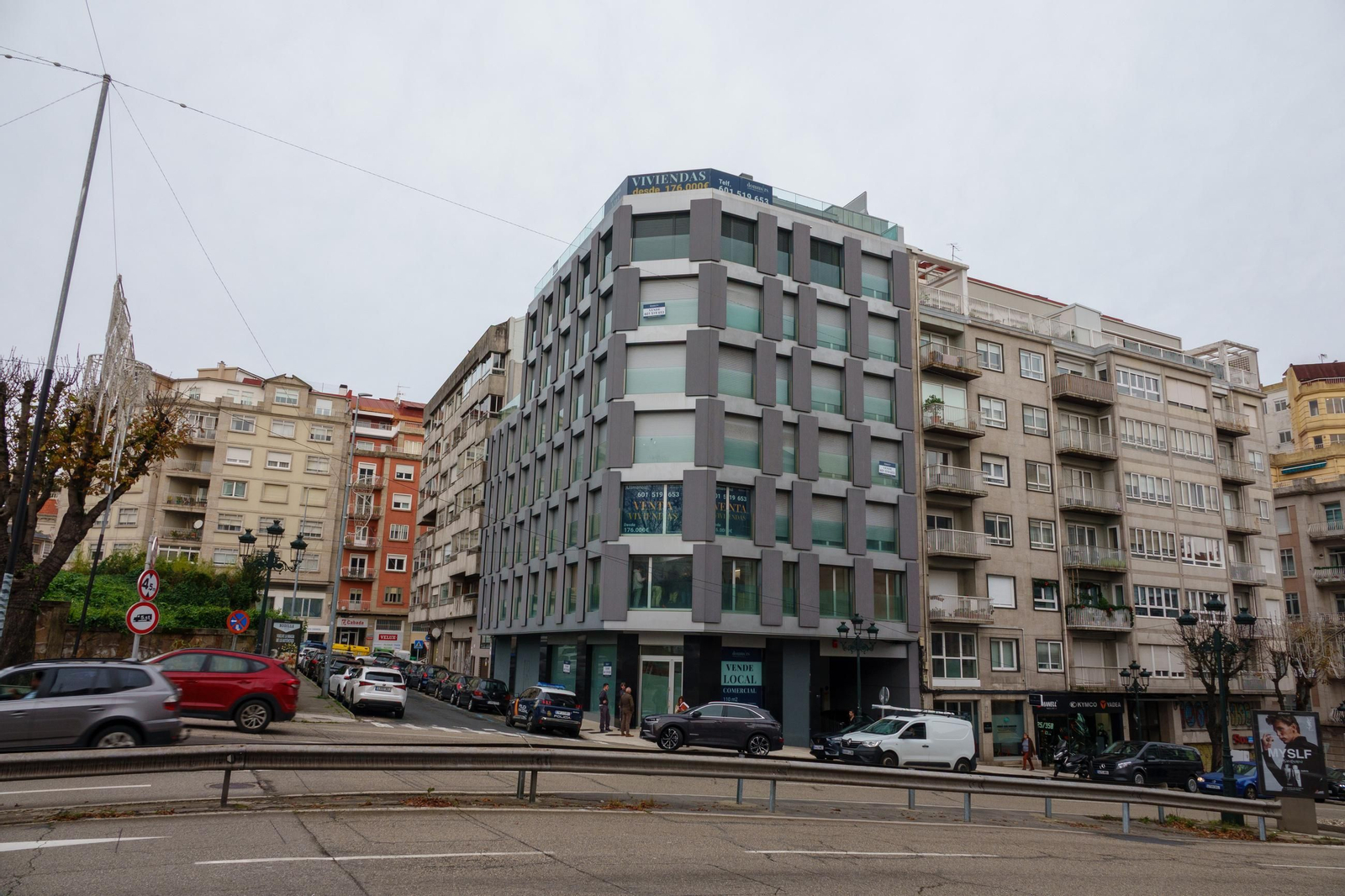 Uno de los edificios de Vigo con pisos de alquiler asequible.
