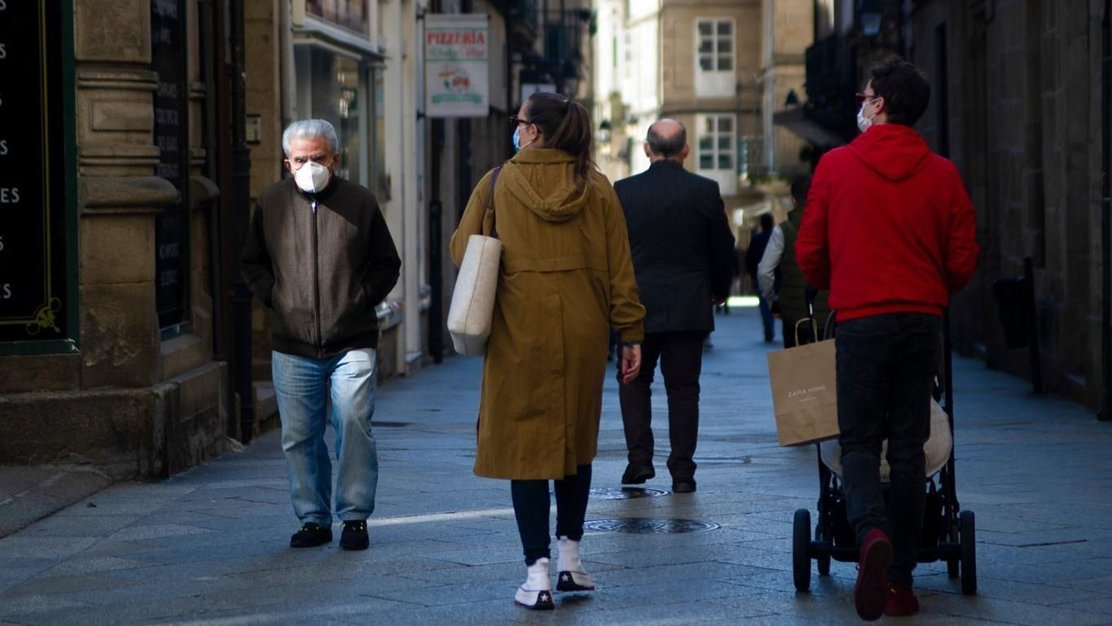 Ambiente en Ourense en una imagen de archivo.