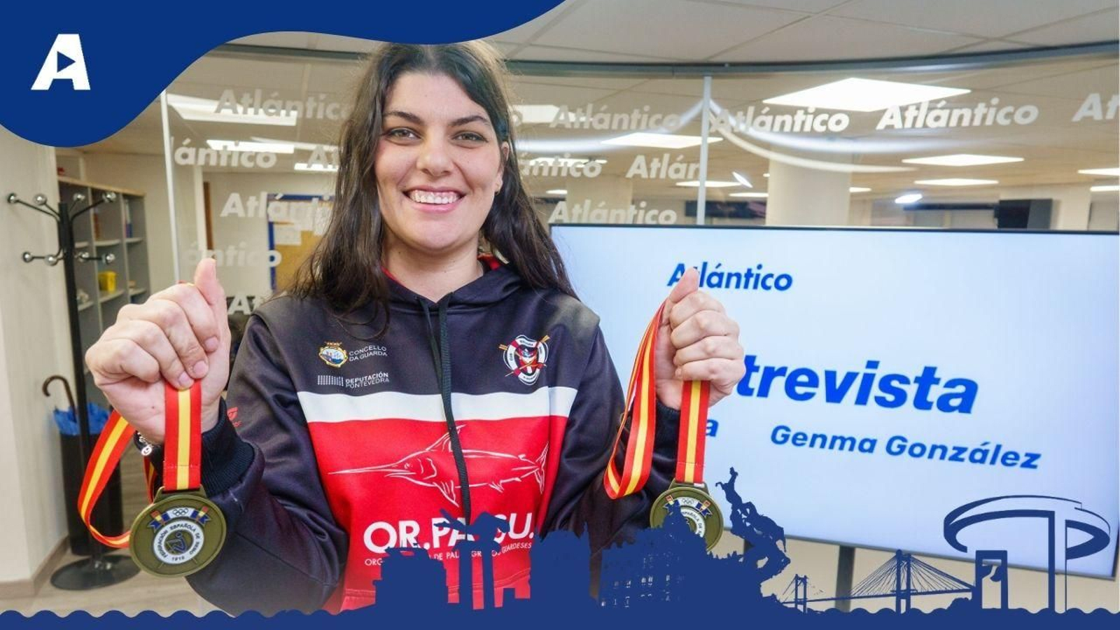 Genma González: “Descubrí el remo hace tres años; al ser para bien, no es tarde"