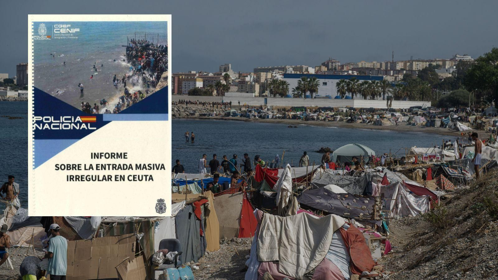Informe sobre la entrada masiva irregular en Ceuta