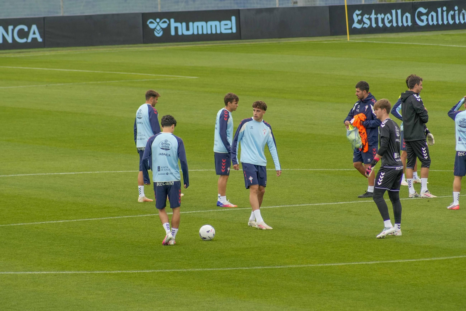 Galería | El Celta prepara su duelo ante Osasuna con Driouech ya incorporado