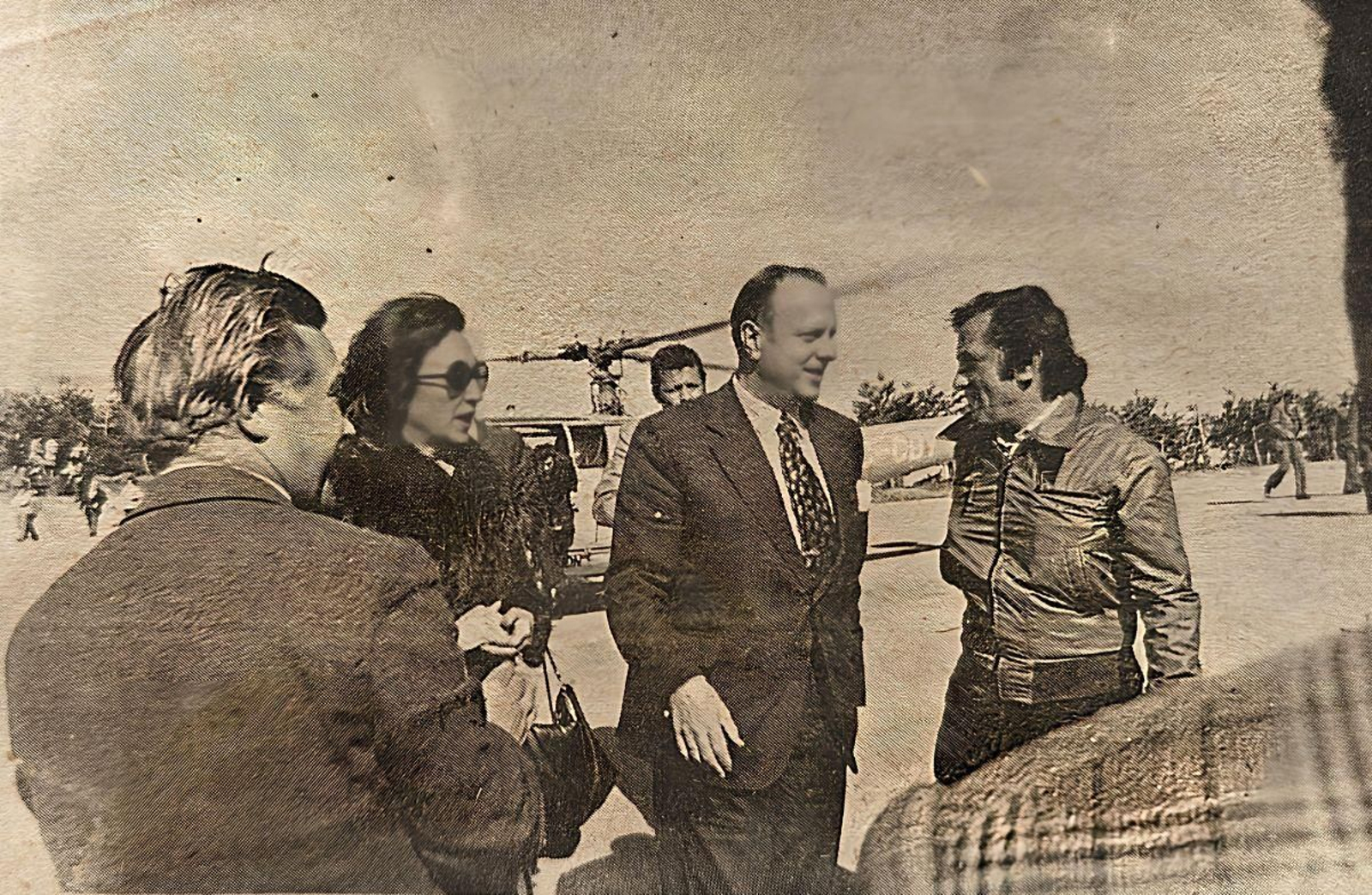 Manuel Fraga conoció las instalaciones de Manzaneda.