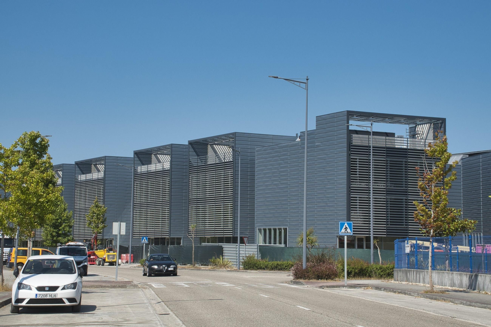 Las nuevas naves de Zona Franca en Porto do Molle, que albergarán nuevas empresas.