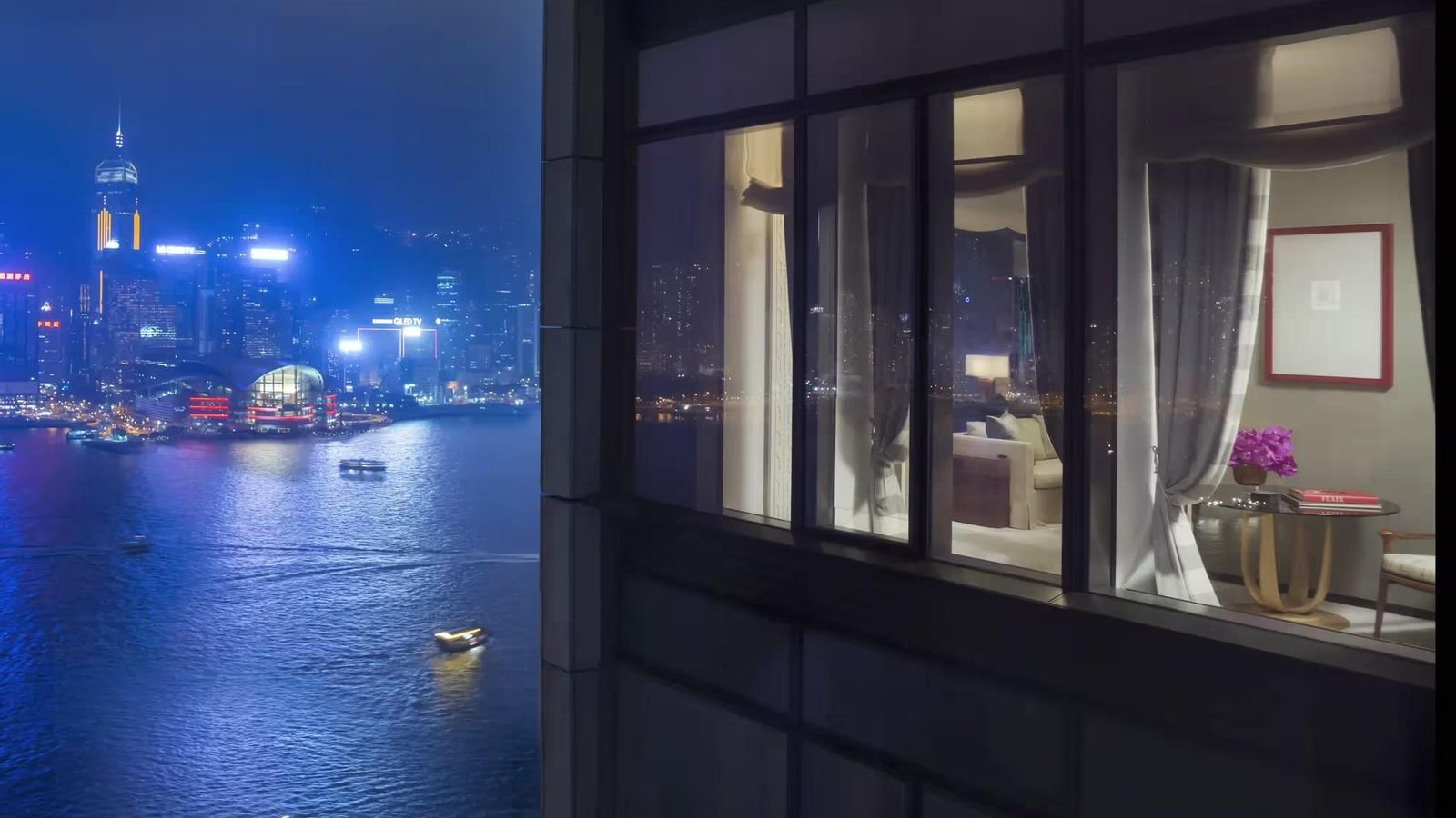 Vistas desde el Rosewood Hong Kong