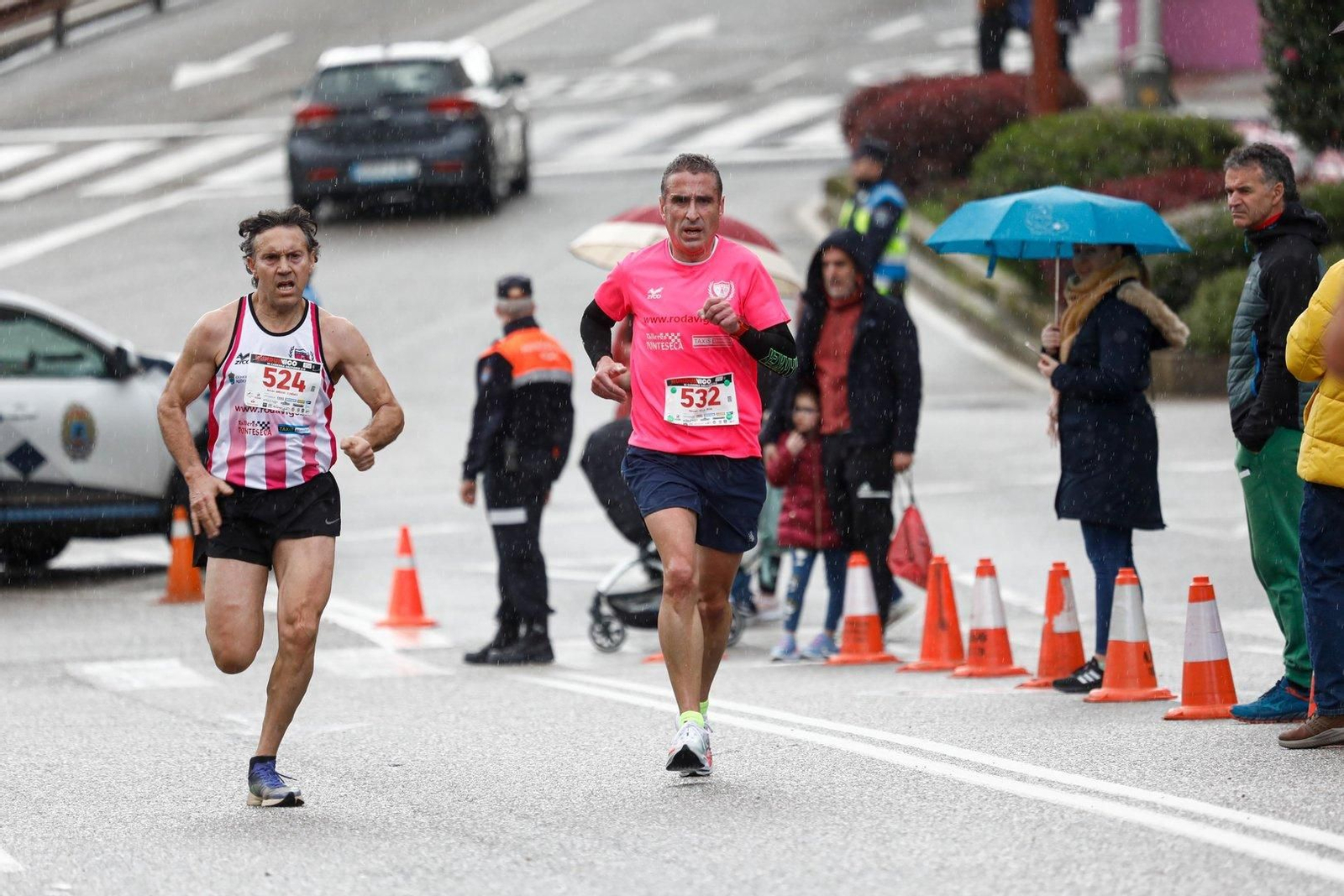 Carrera Calvario 5+5 en el tramo por Jenaro de la Fuente.