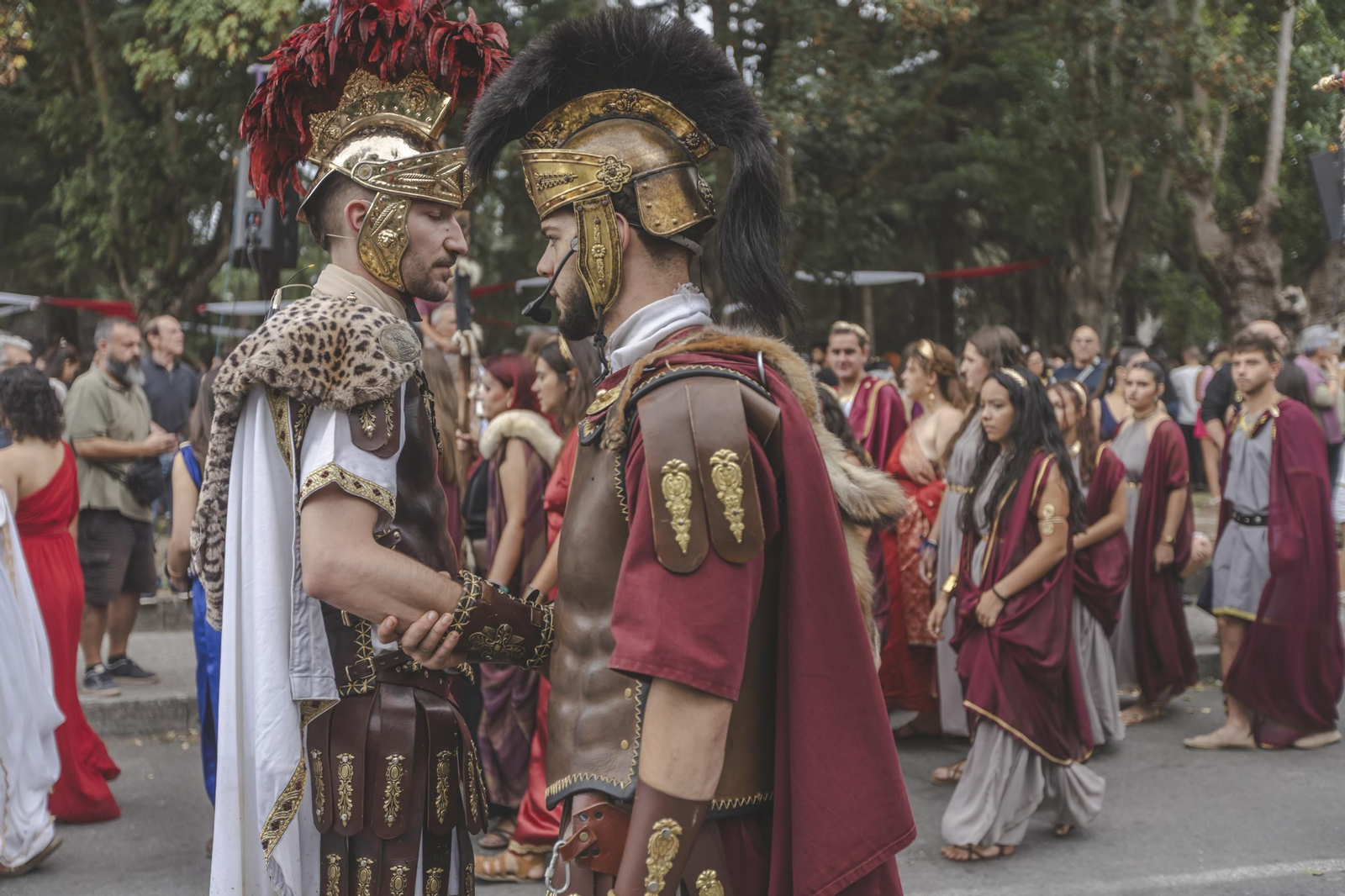 Galería | Los romanos cruzan el Lethes: Xinzo pone fin al Esquecemento, un evento con cifras récord