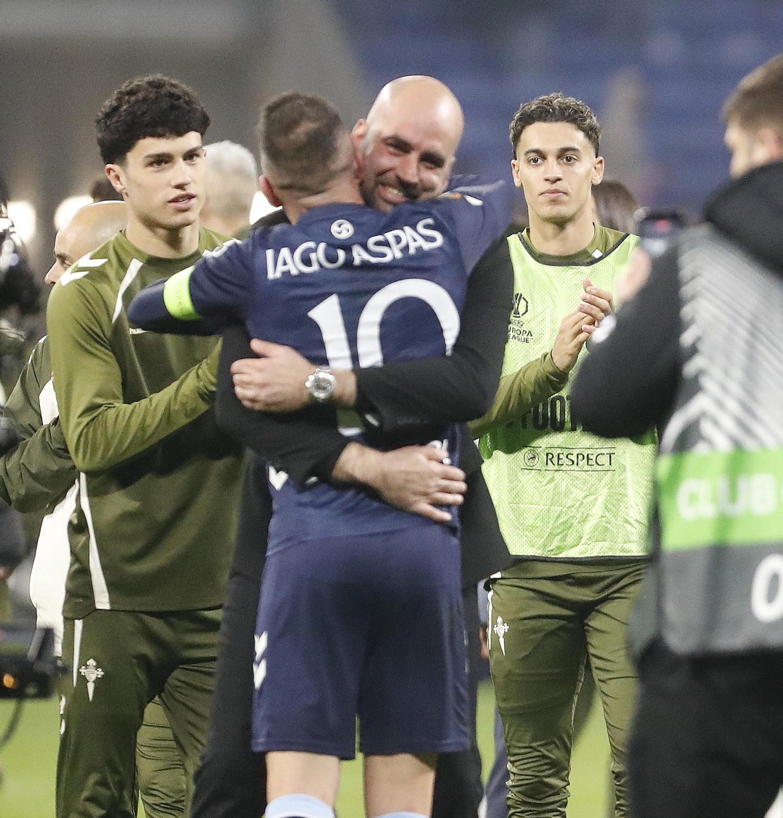 Galería | El partido de vuelta de Europa League Lyon-Celta