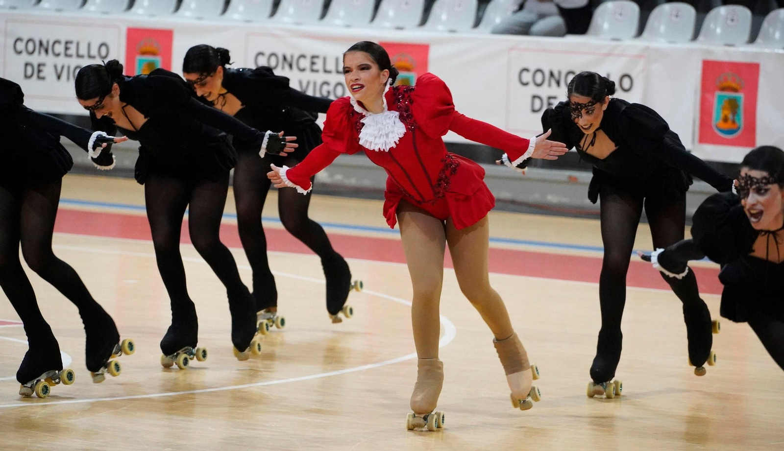 Galería | Vigo acoge el Campeonato Gallego de Patinaje Show