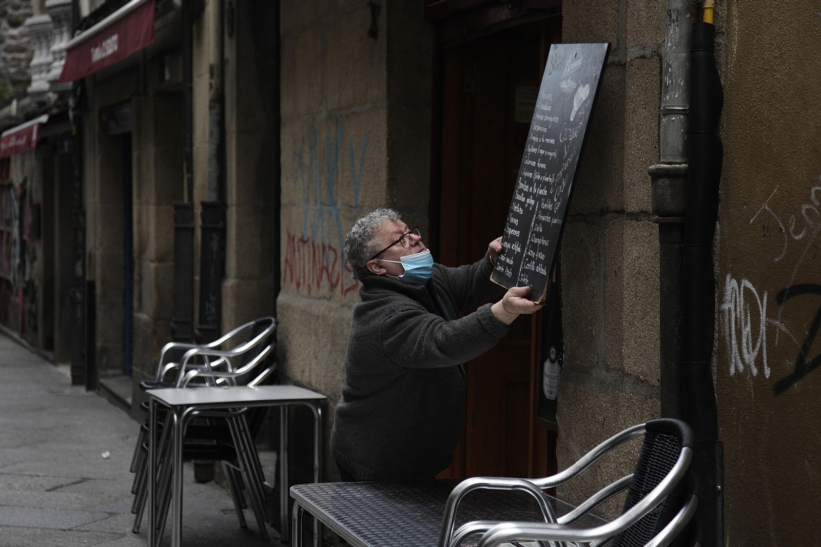 La hostelería, uno de los sectores más castigados por la reducción de empleo. (FOTO: Miguel Ángel)