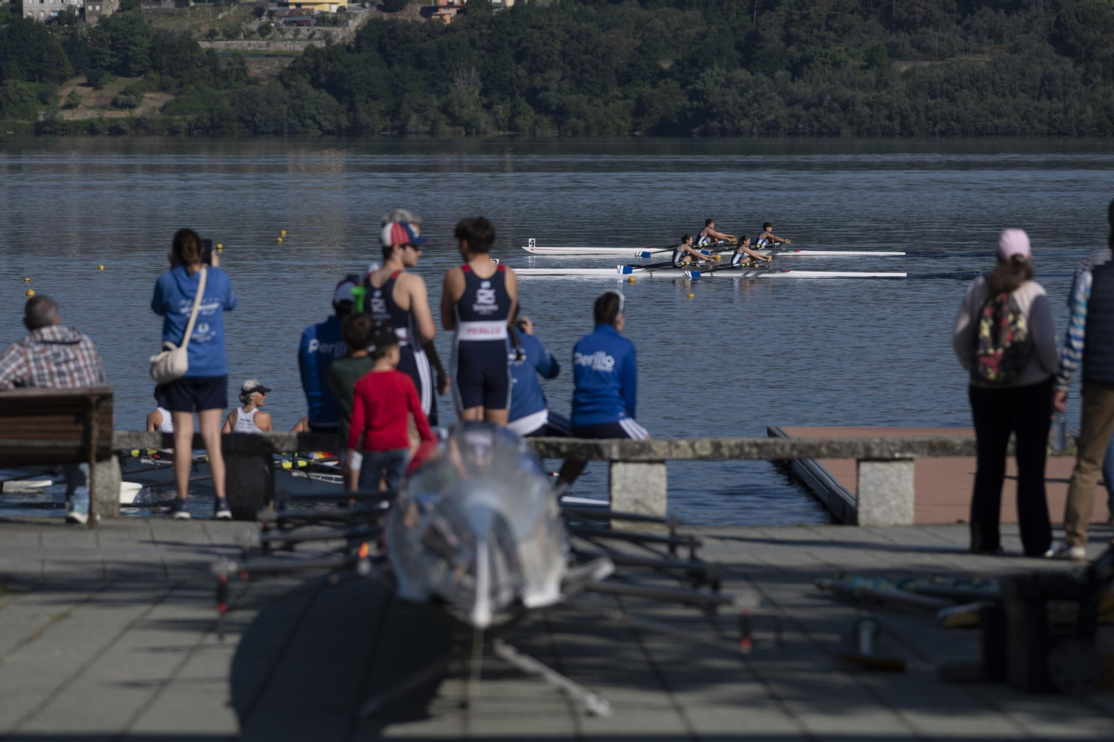 Galería | Así se vivió el Campeonato Gallego de Remo Absoluto en Castrelo de Miño, en imágenes