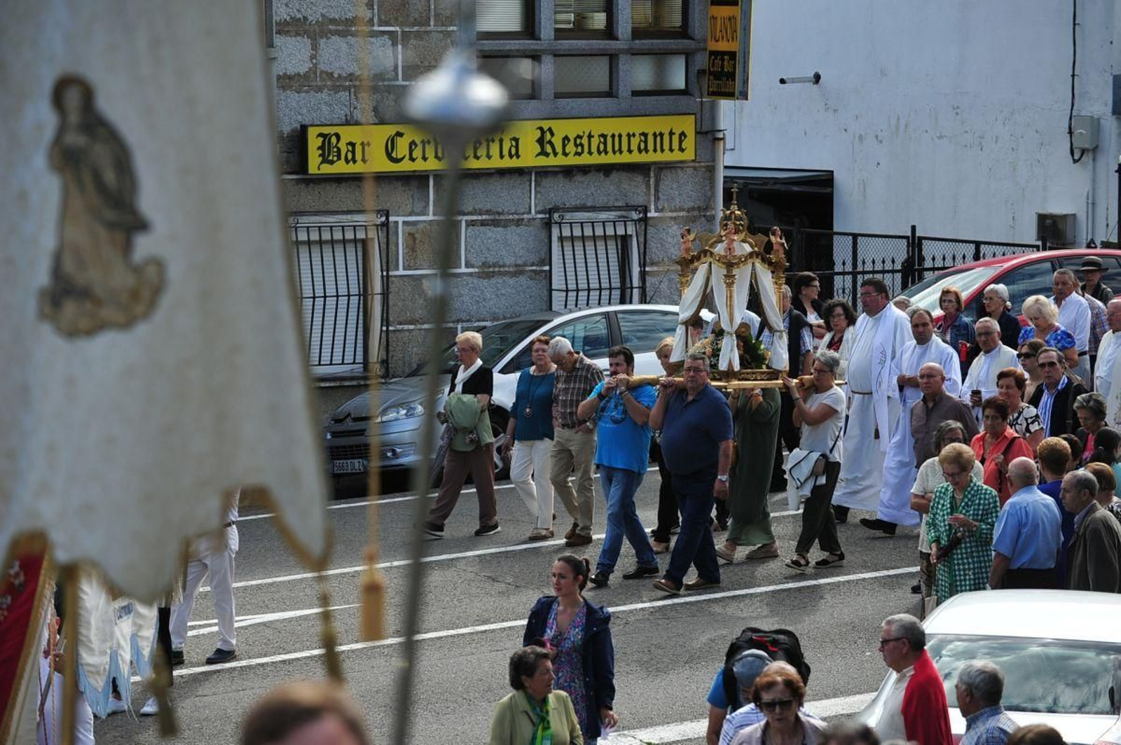 Fiestas en honor de la Virxe do Cristal en Vilanova dos Infantes