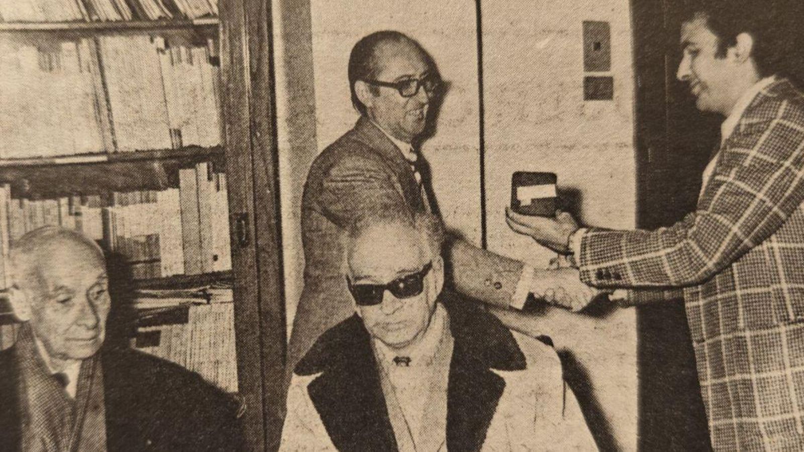 Artesanos orensanos distinguidos.